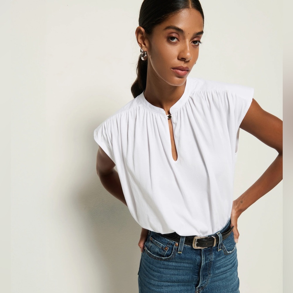 Nation Los Angeles Cary Key Hole Top